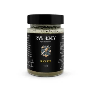 Black Seed Infused - Raw Honey (with Black Seed on top)