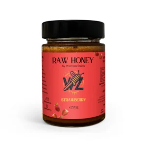 Raw Honey - Strawberry Infused