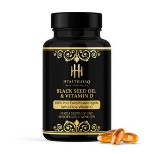 Premium Black Seed Oil & Vitamin D Softgels