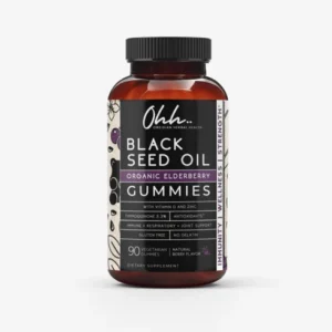 Black Seed Oil Organic Elderberry Gummies