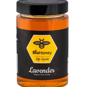 BioHoney Organic Raw Lavender Honey 500g